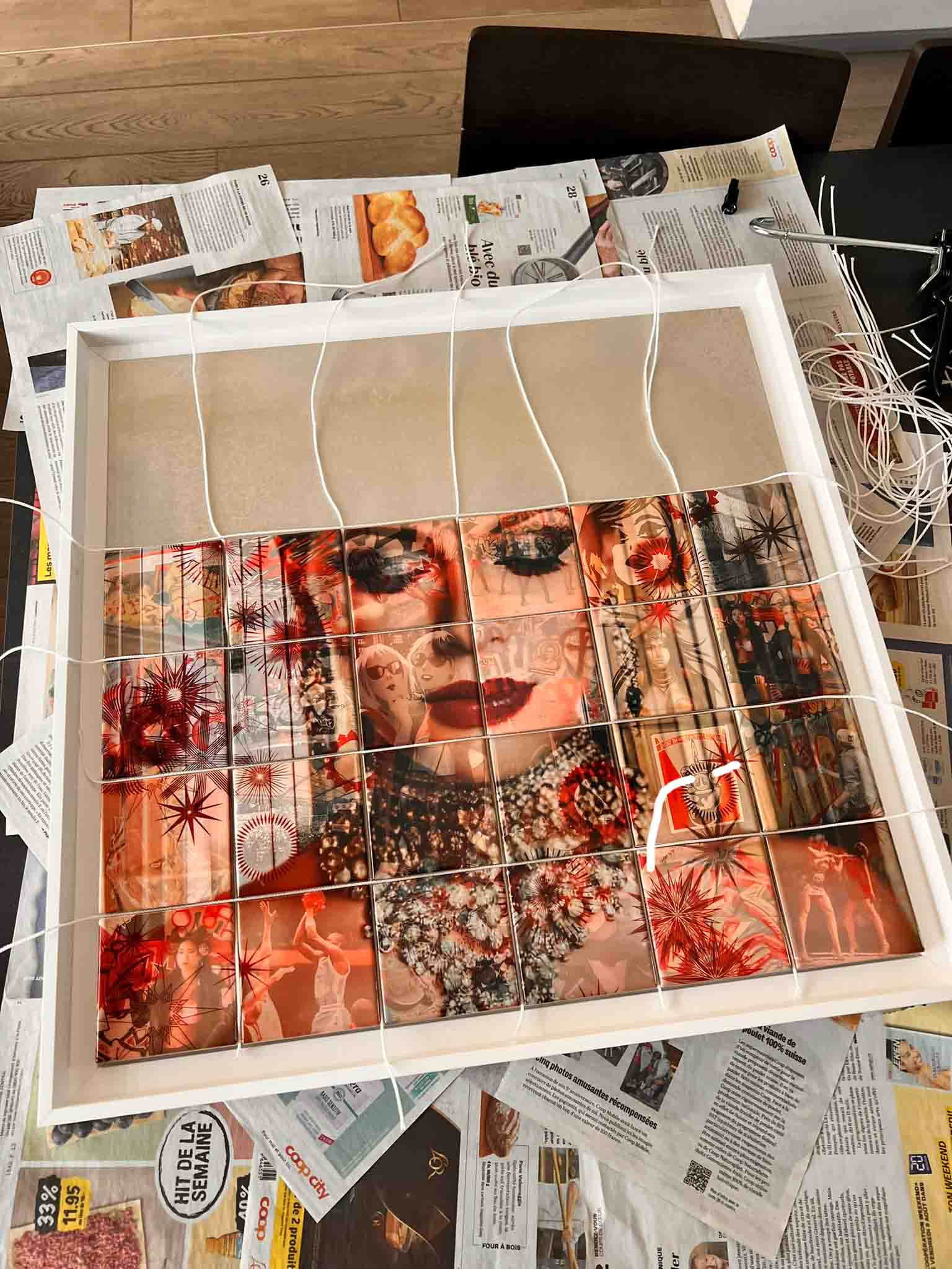 Unbreakable 1 Photoceramic Artwork - original 1/1